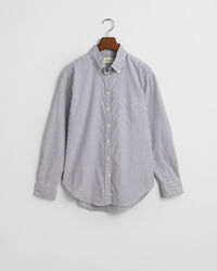 Chemise relaxed fit en coton Oxford Luxury à rayures