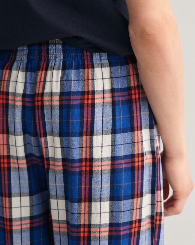 Pantalon de pyjama à carreaux multicolores Teens