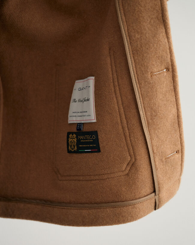 Veste courte en laine