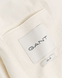 Veste de costume coupe slim en seersucker