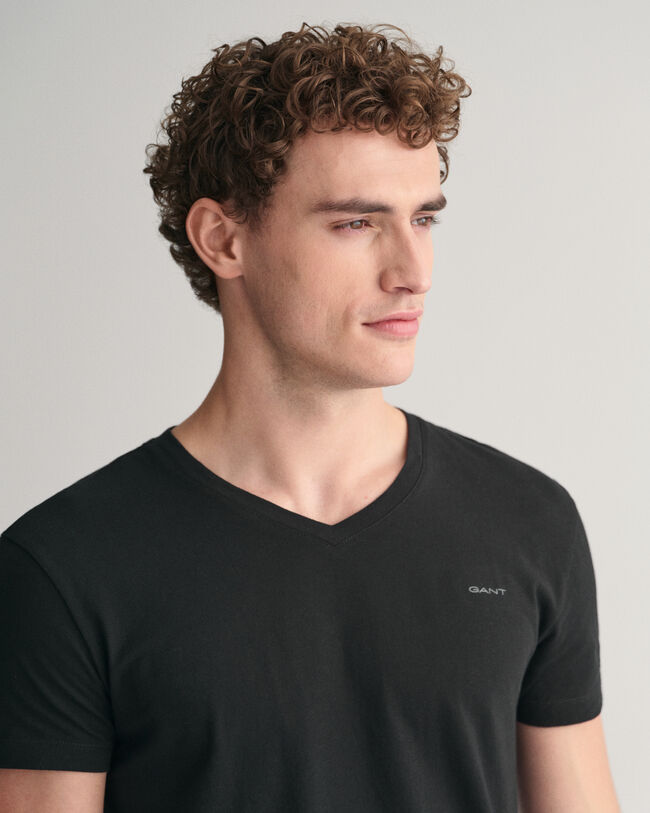 Lot de 2 t-shirts col V