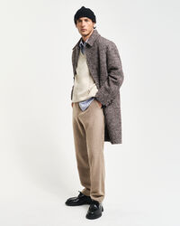 Pantalon de costume slim fit &agrave; chevrons