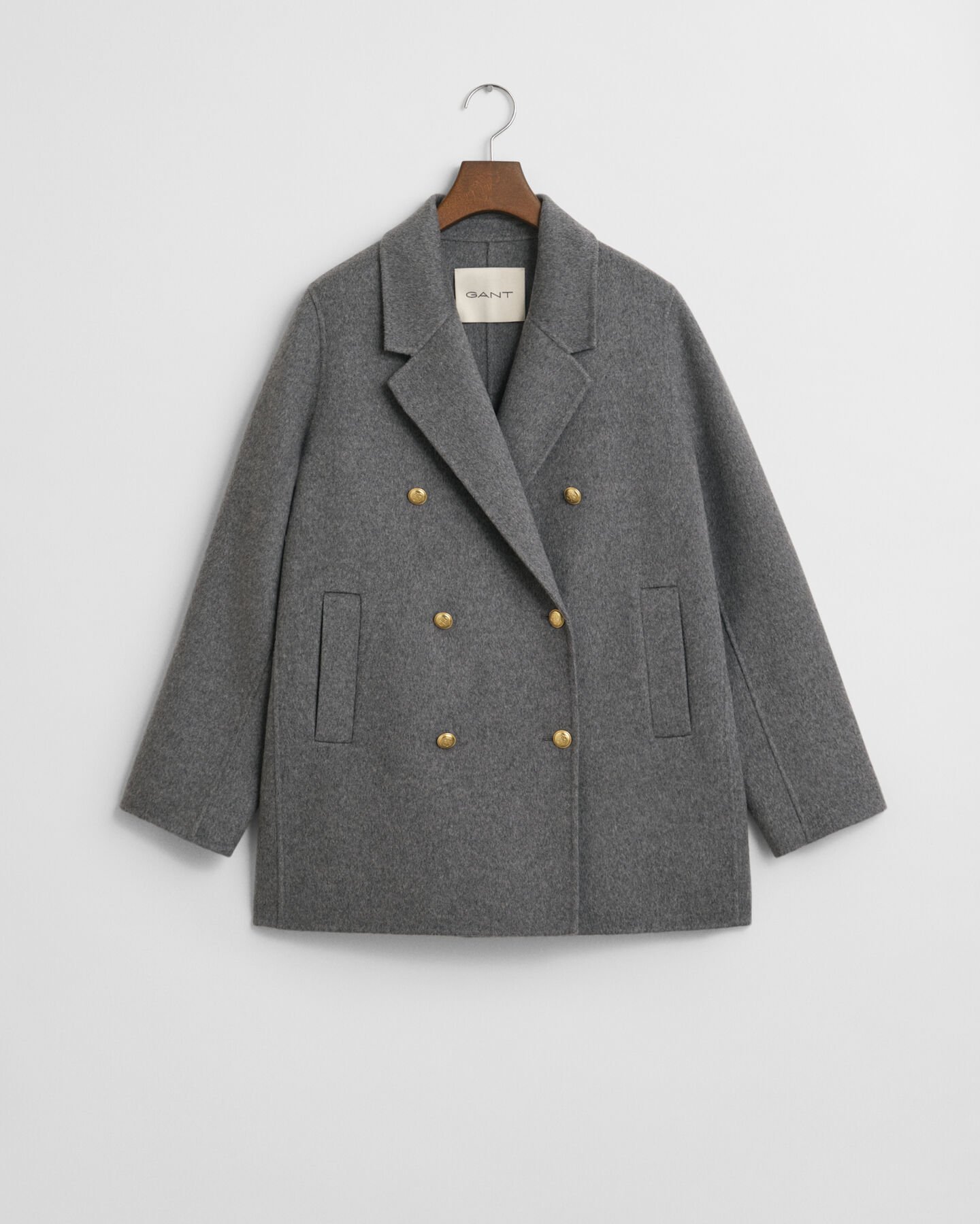 Caban surpiqué à la main