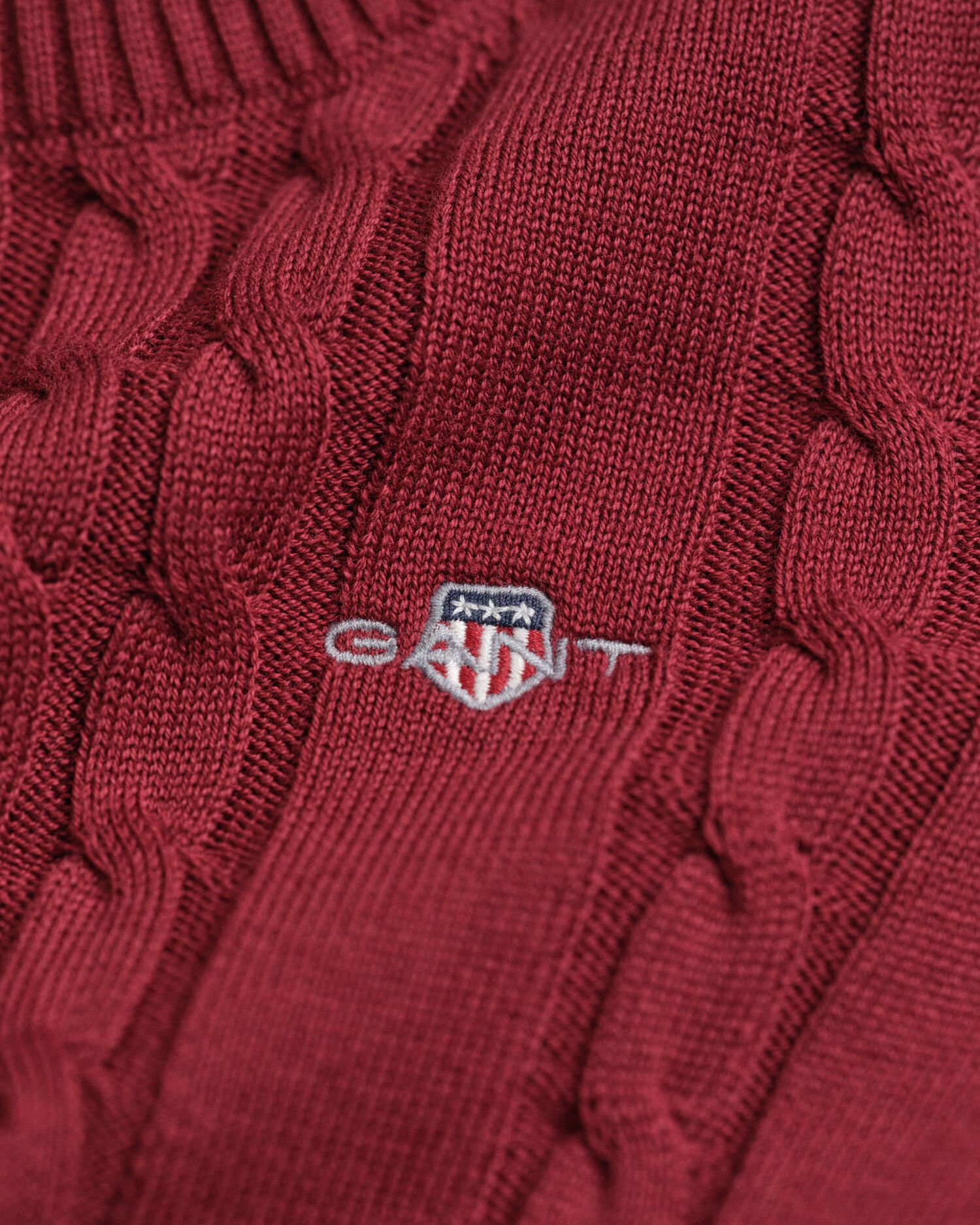 Robe en maille de coton à torsades Fille