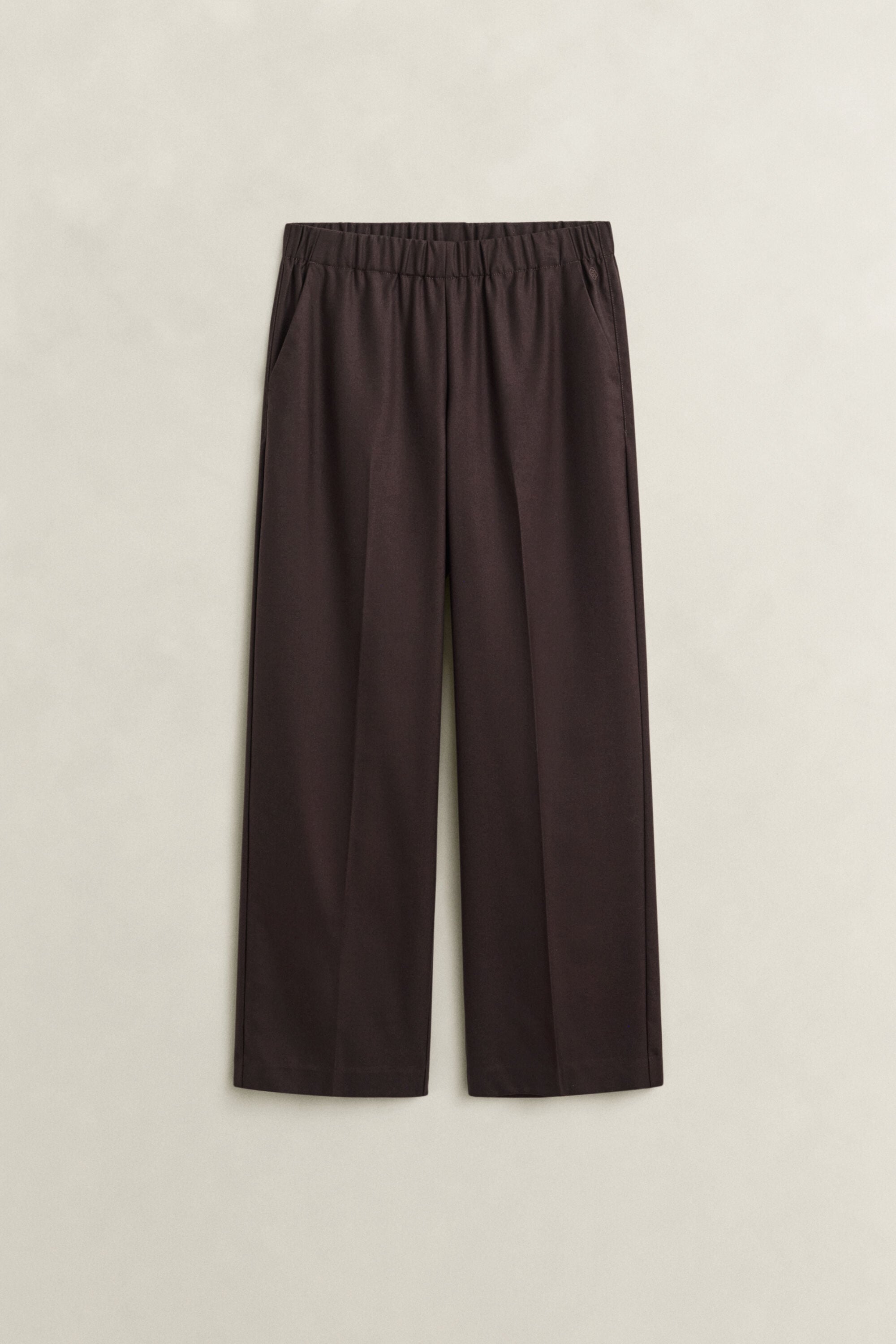 Pantalon en laine mélangée