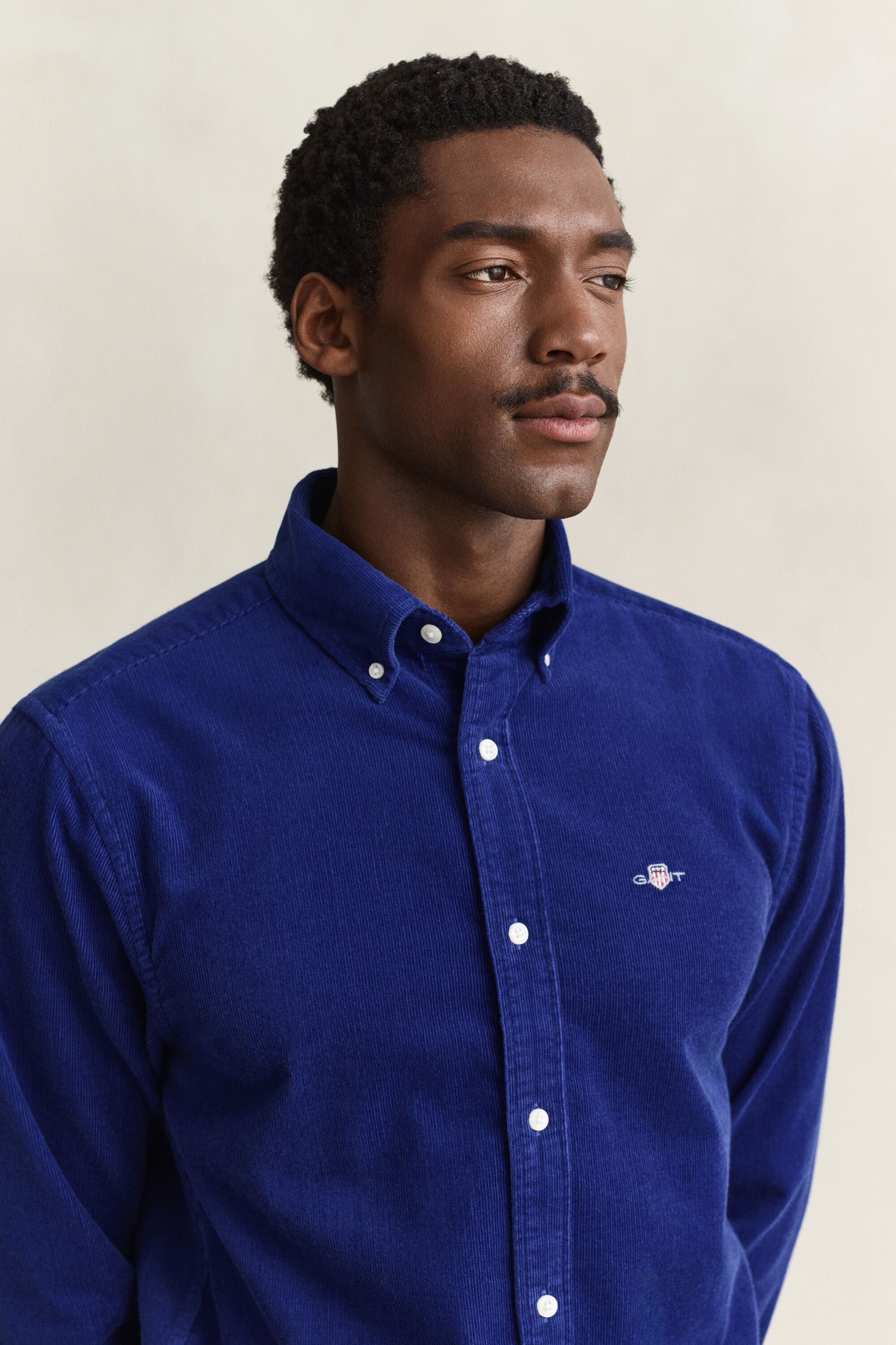 Chemise en velours côtelé