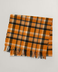 Écharpe tissée à carreaux