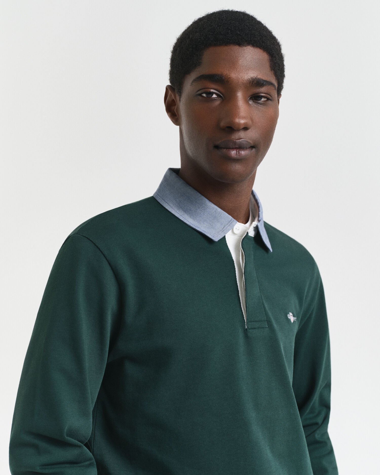 Heavy Rugger avec col en chambray