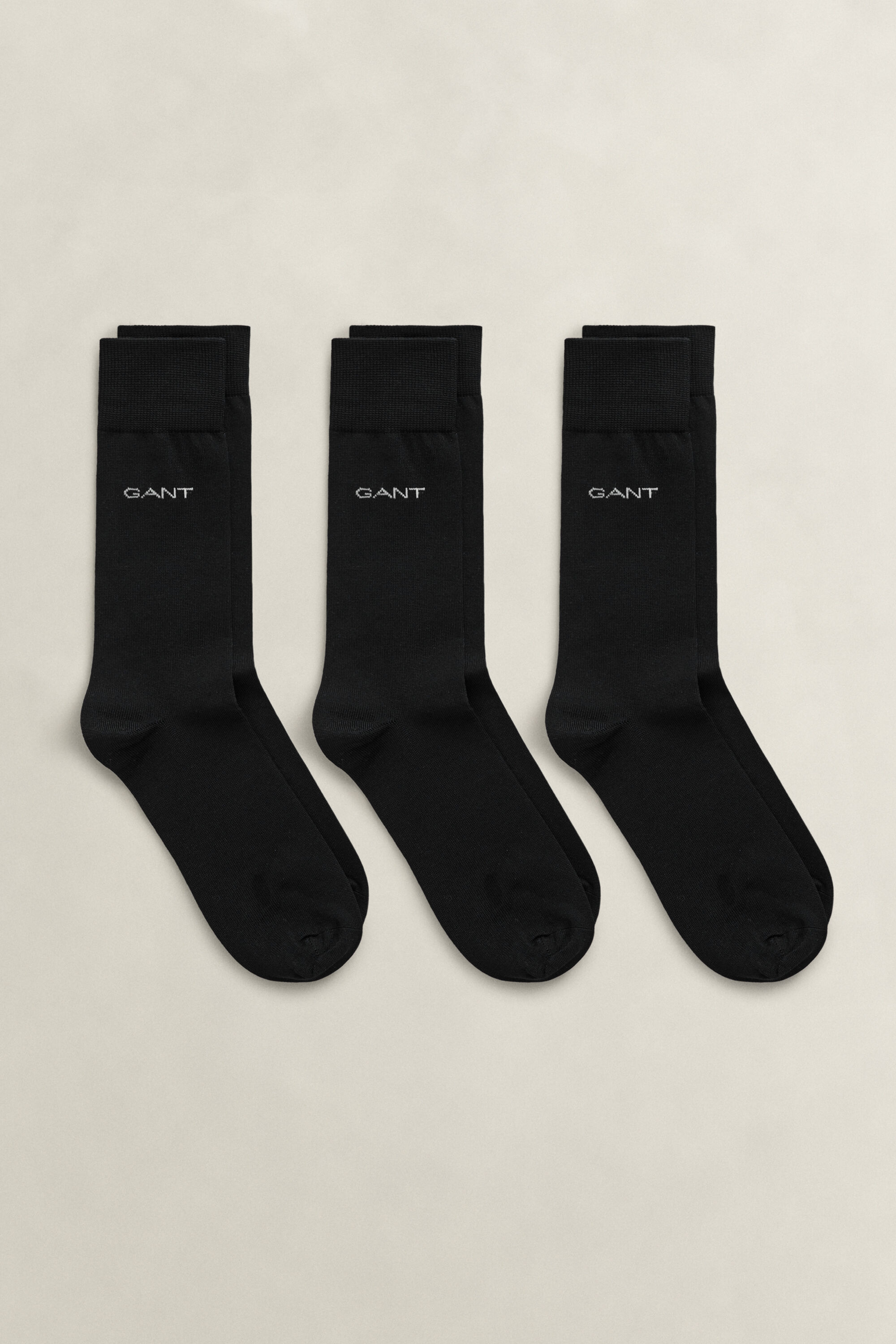 Lot de 3 paires de chaussettes en coton mercerisé