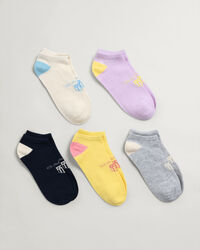 Lot de 5&nbsp;paires de chaussettes pour baskets Shield Teen Girls
