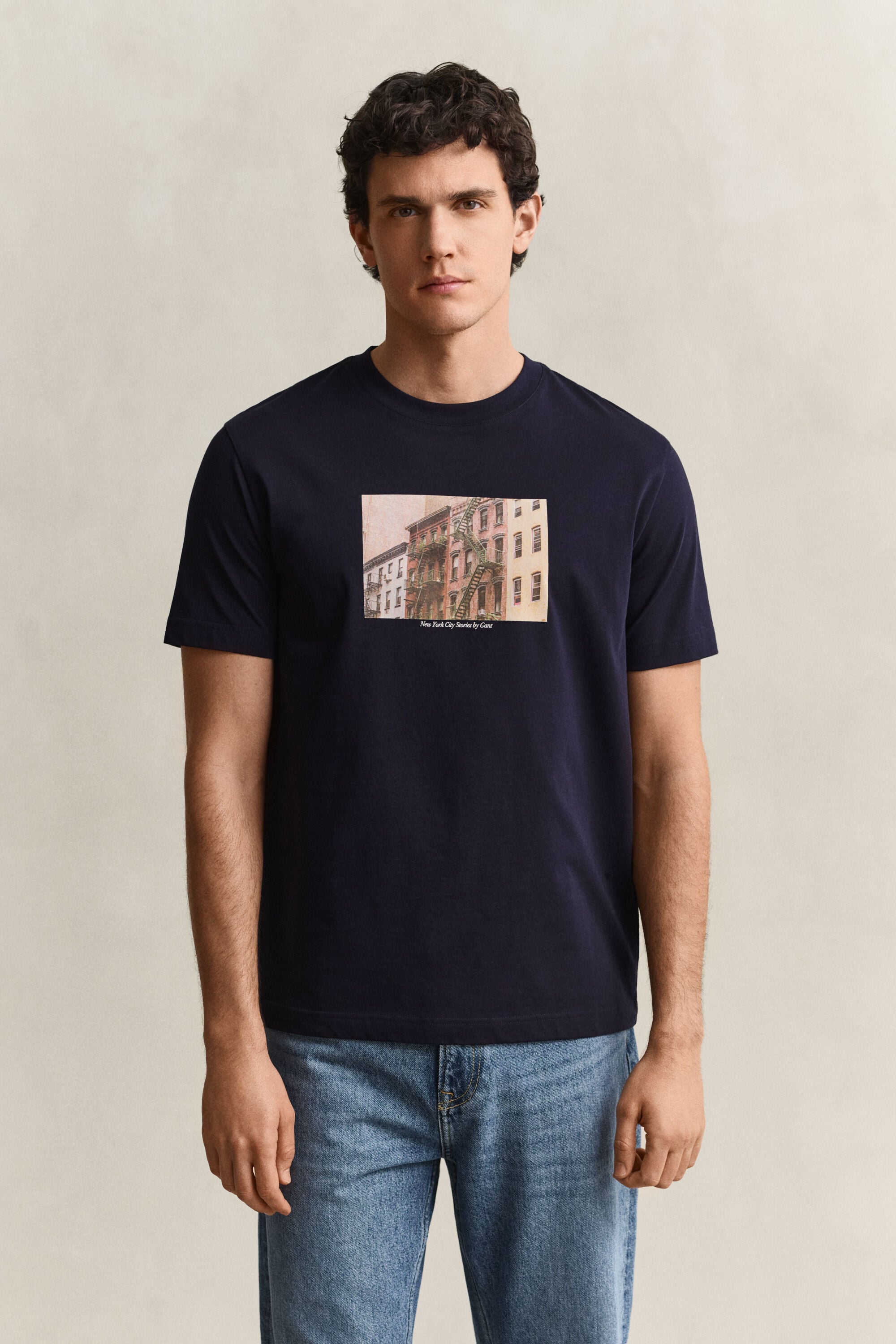 T-shirt à inscription saisonnière
