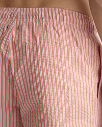 Short de bain classic fit en seersucker