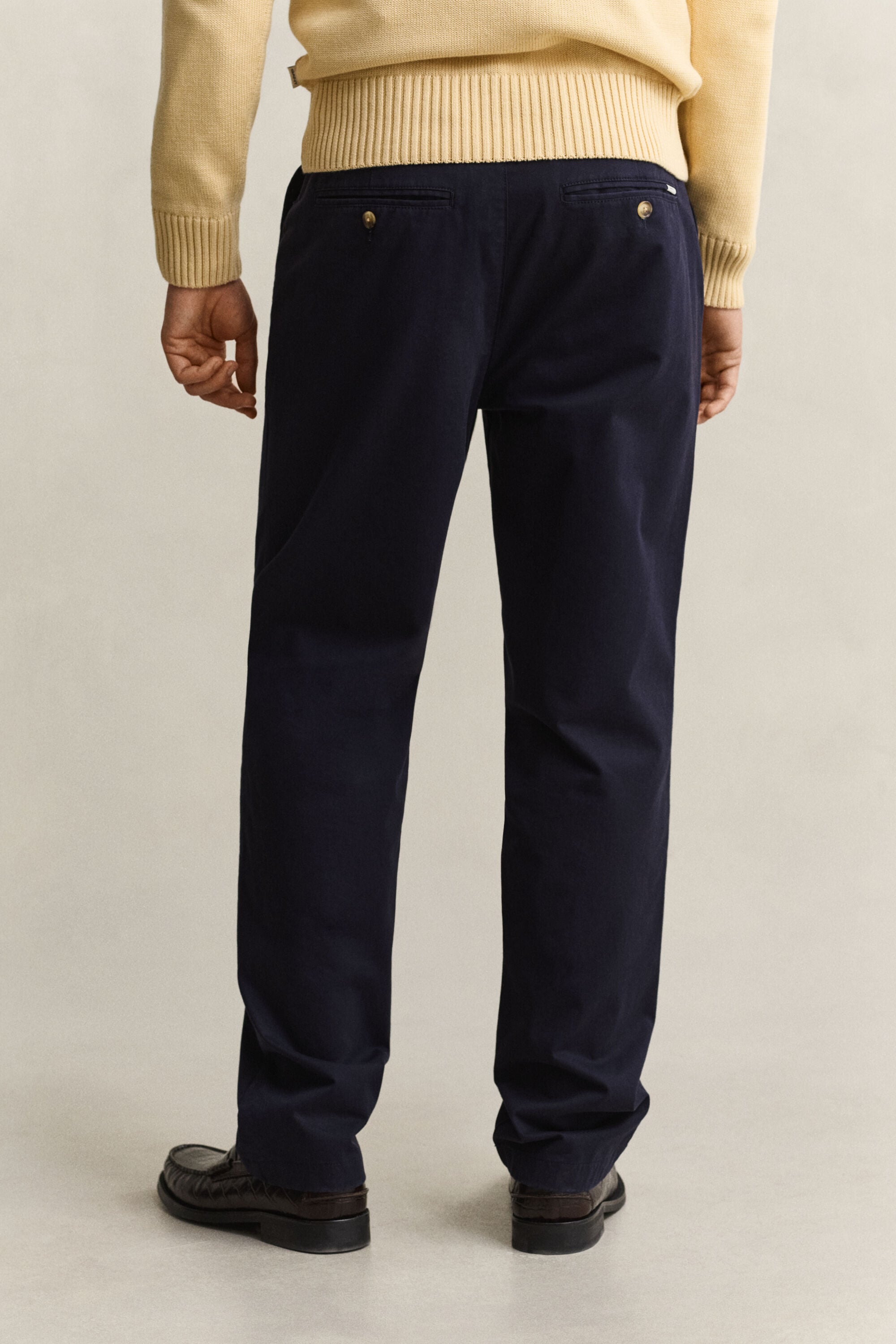 Pantalon chino classique coupe regular