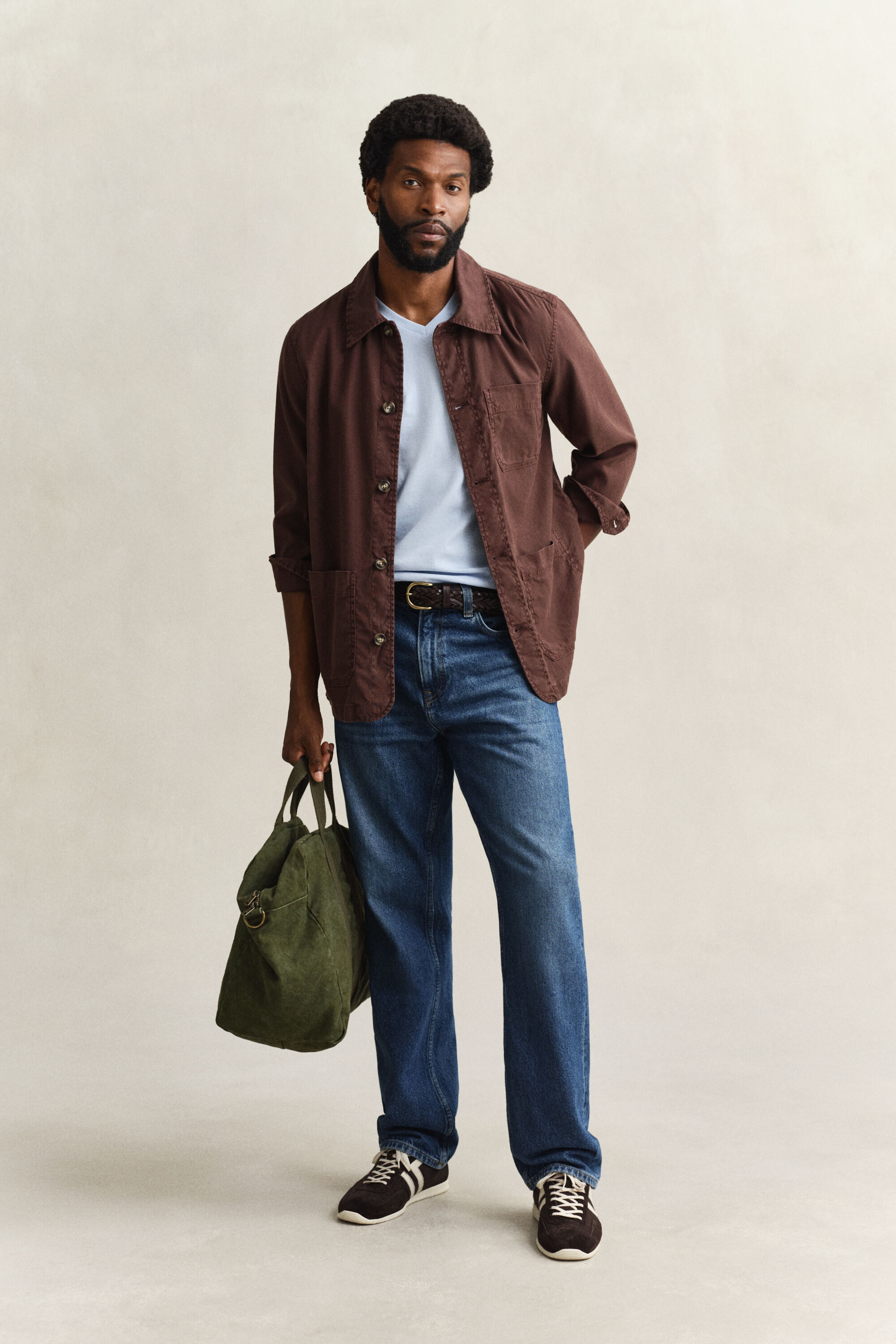 T-shirt col V coupe slim Shield