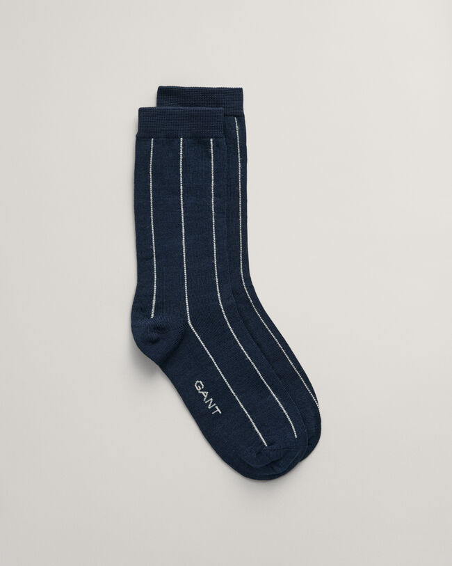 Chaussettes à rayures tennis