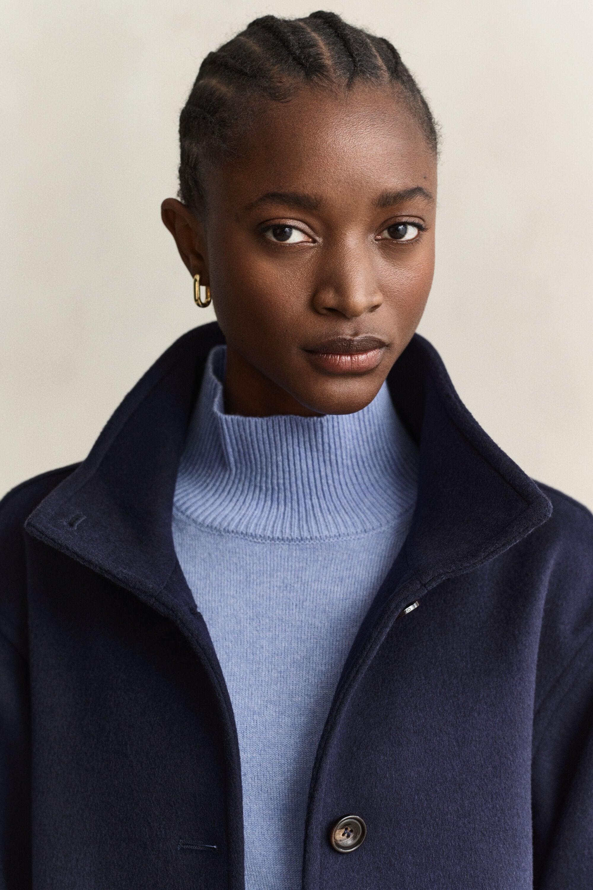 Veste en laine mélangée