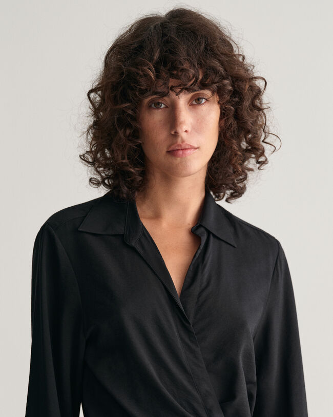 Robe-chemise portefeuille