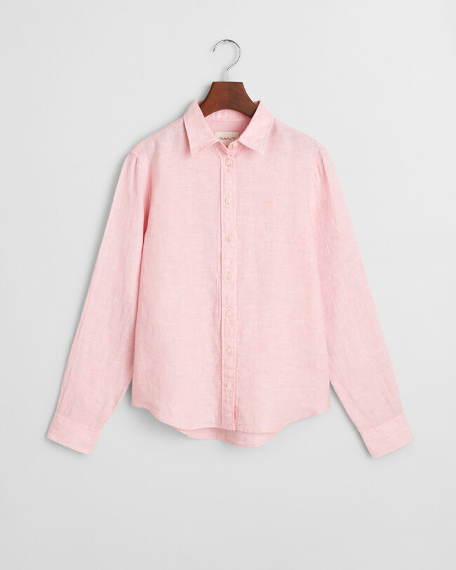Chemise coupe regular en lin