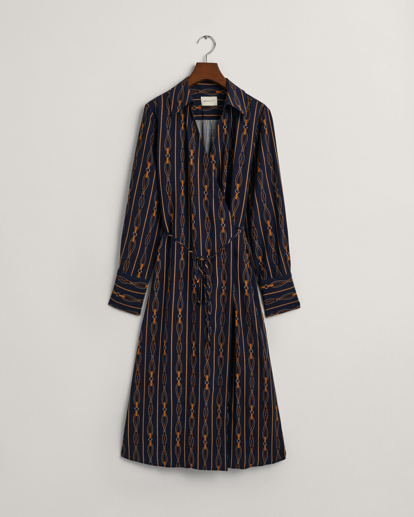 Robe portefeuille regular fit à rayures Rope