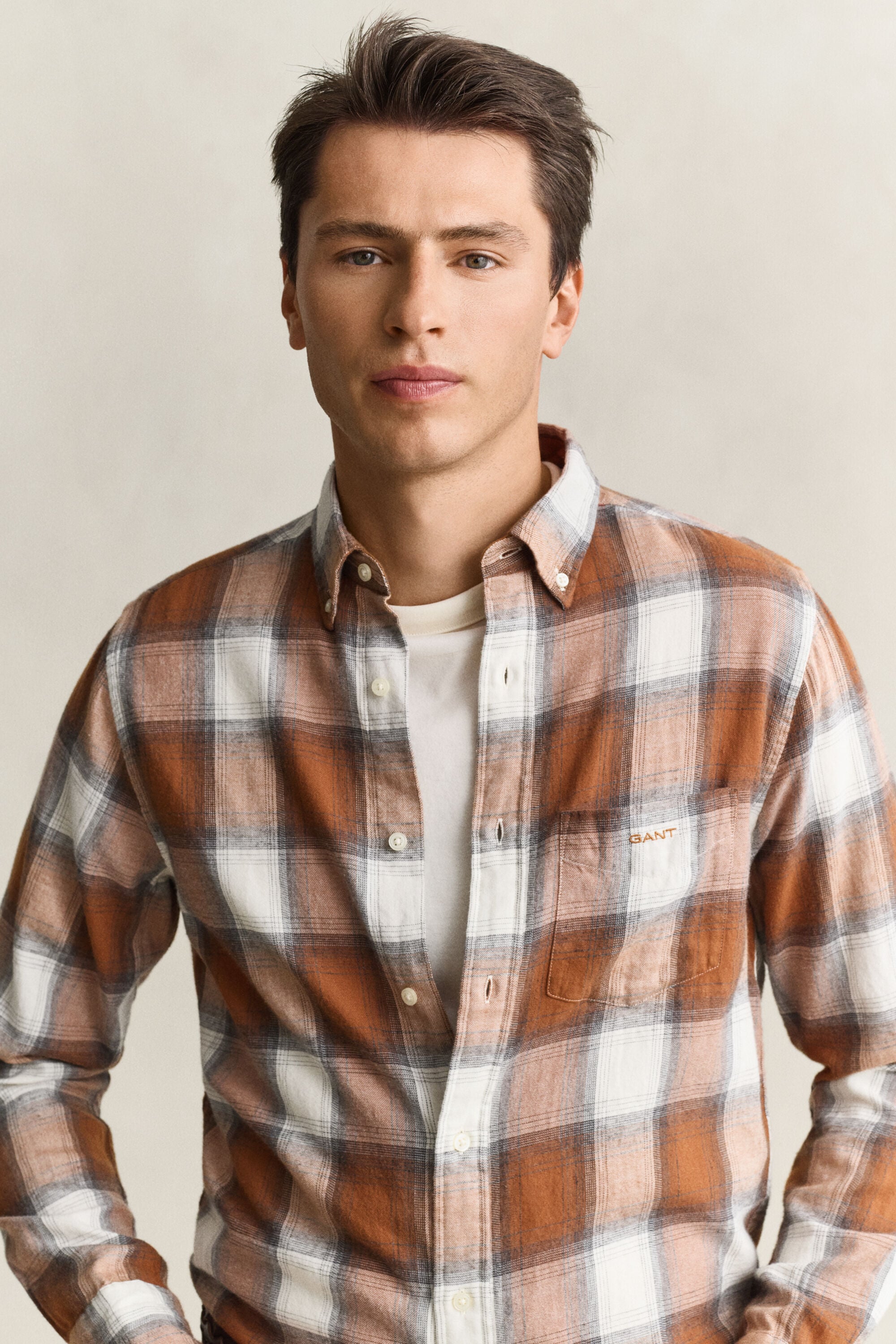 Chemise en flanelle à carreaux Windblown