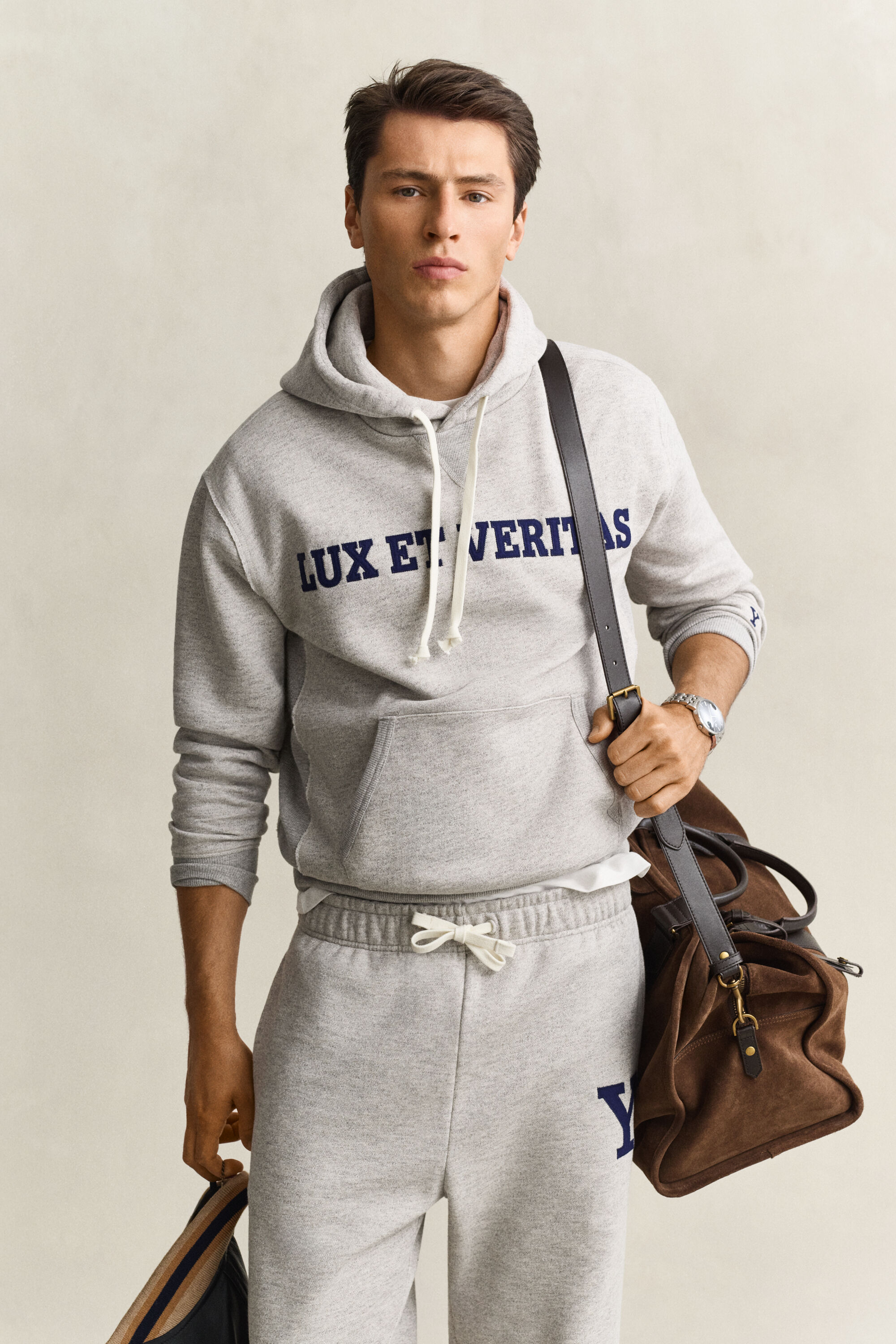 Sweat à capuche Gant x Yale