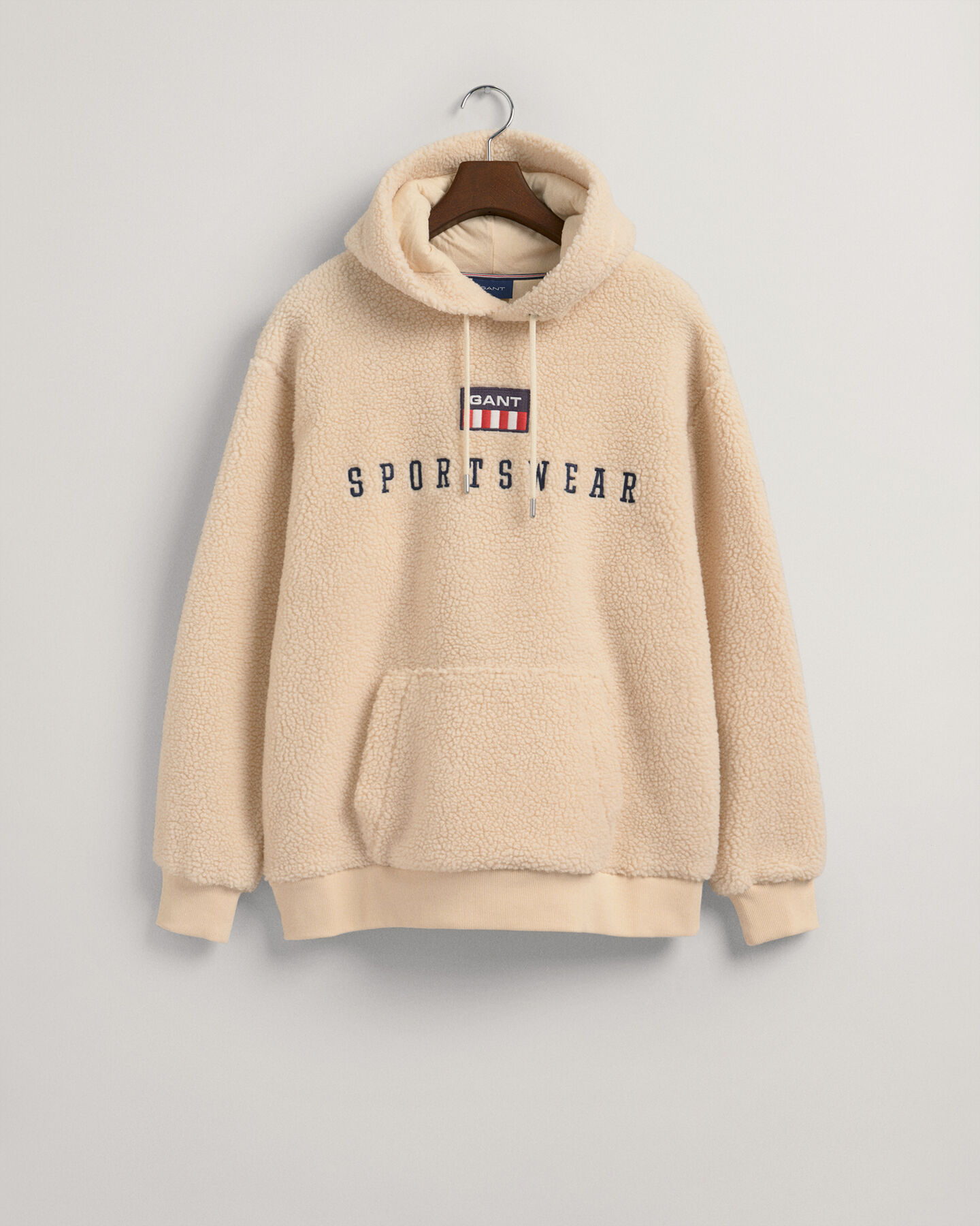 Sweat à capuche en polaire Retro Flag