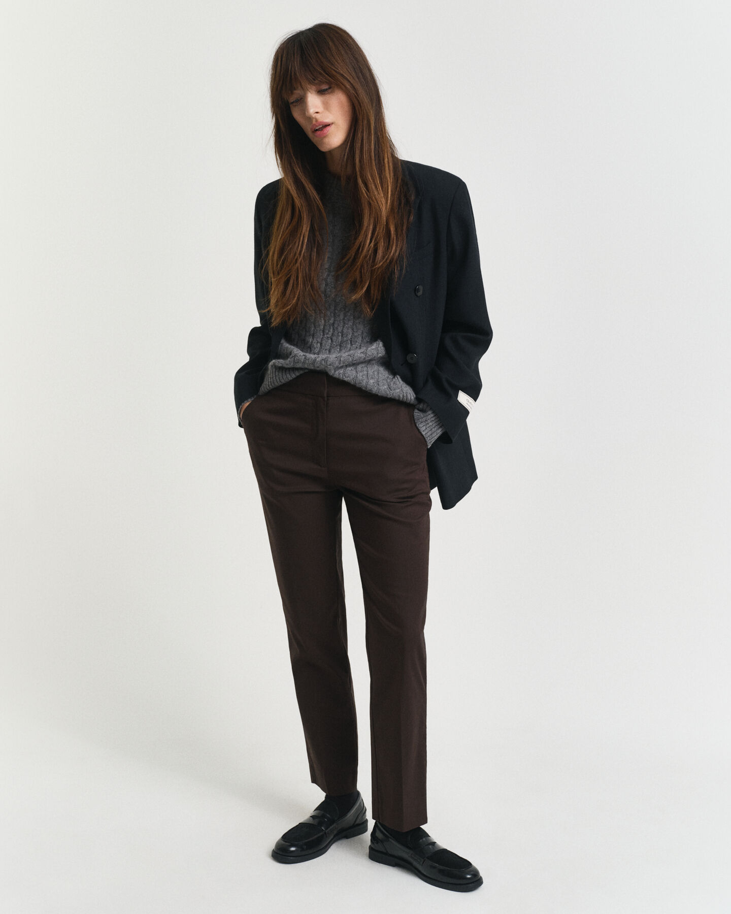Pantalon habillé coupe slim