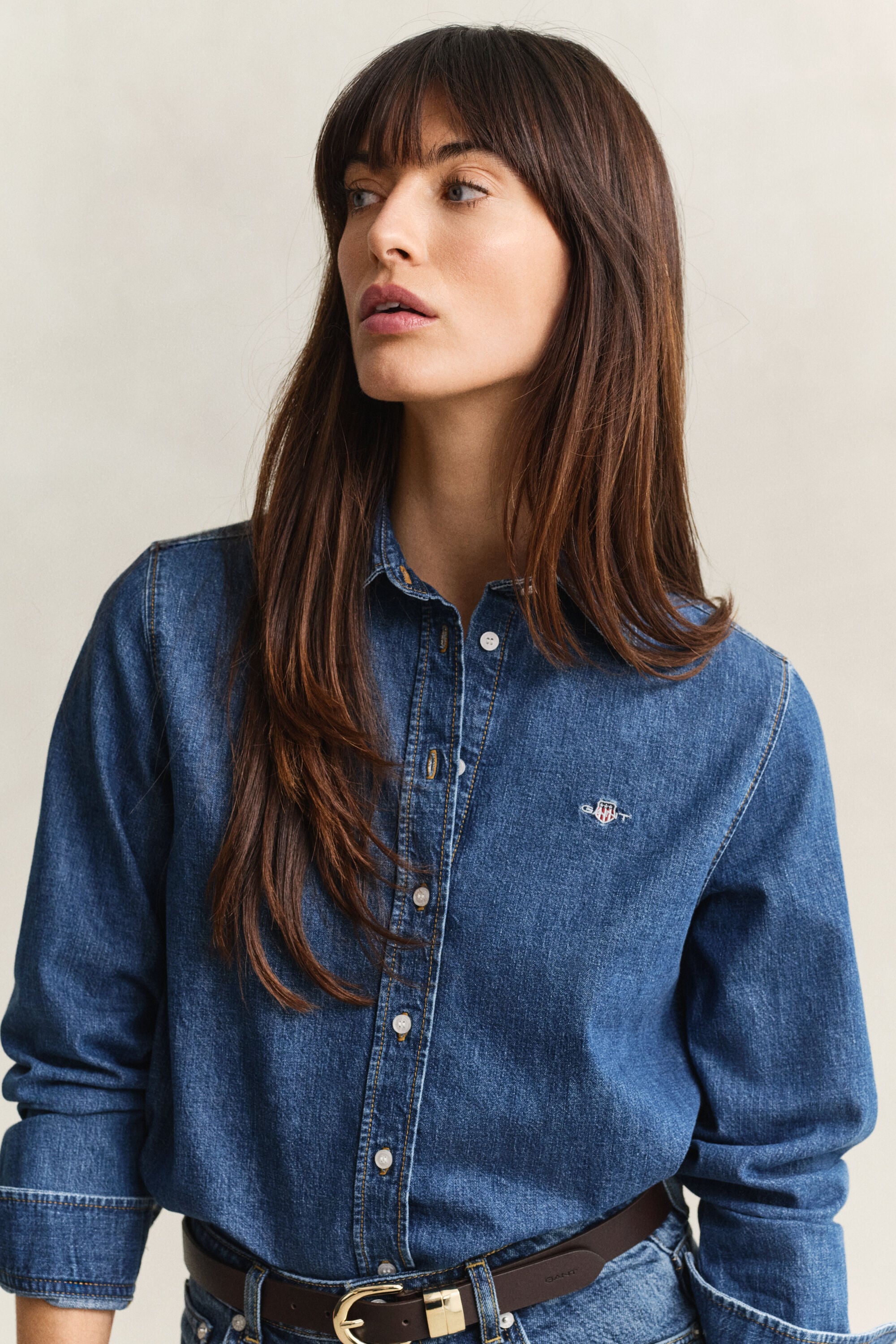Chemise en denim