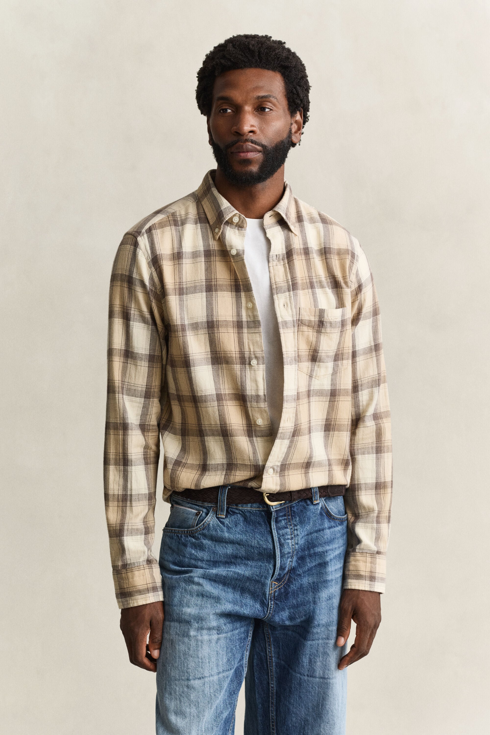 Chemise en flanelle à carreaux Windblown