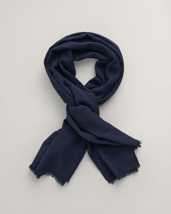 Foulard léger tissé en laine mérinos