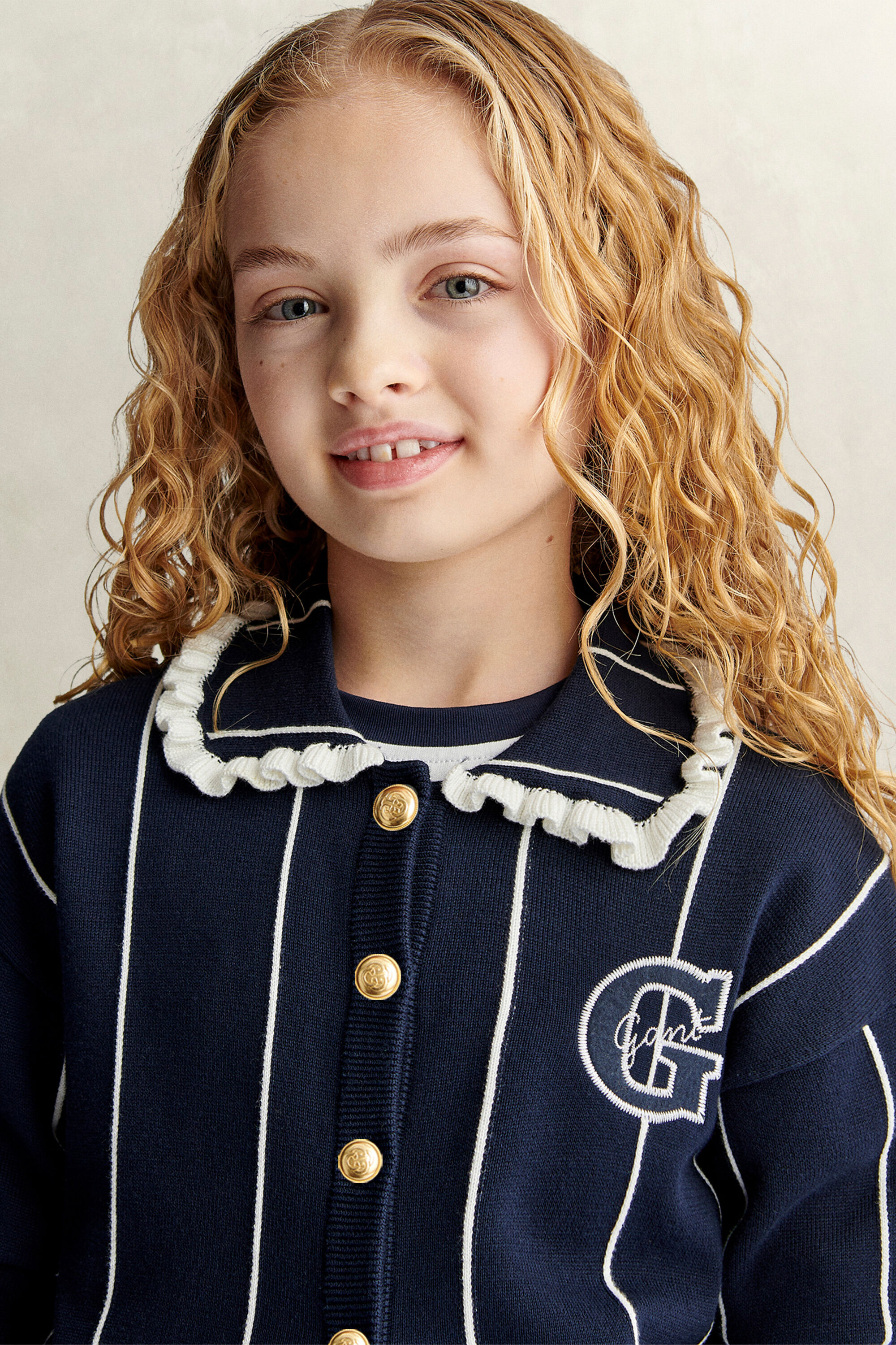 Cardigan à rayures Ado Fille