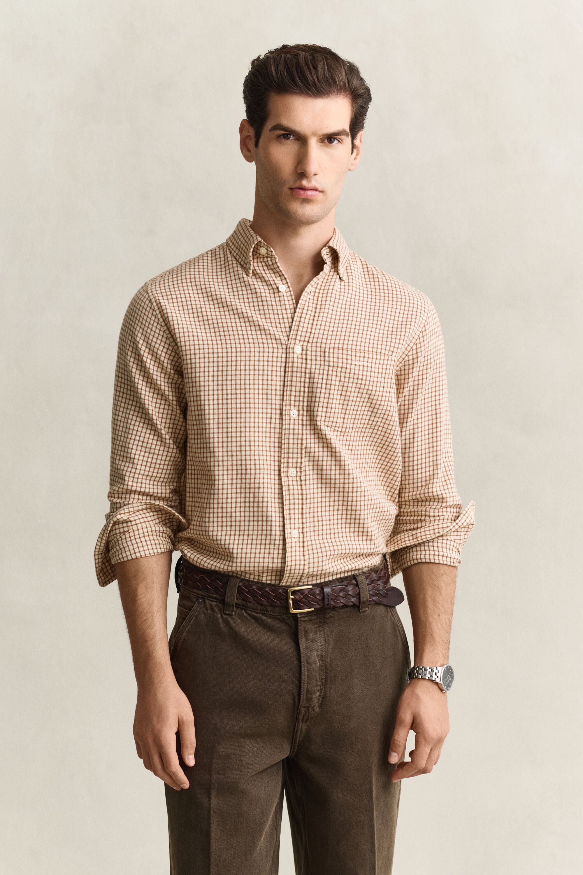 Chemise en flanelle à carreaux Windblown