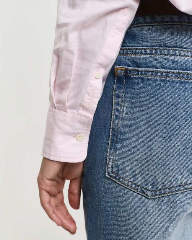 Chemise relaxed fit en coton Oxford Luxury