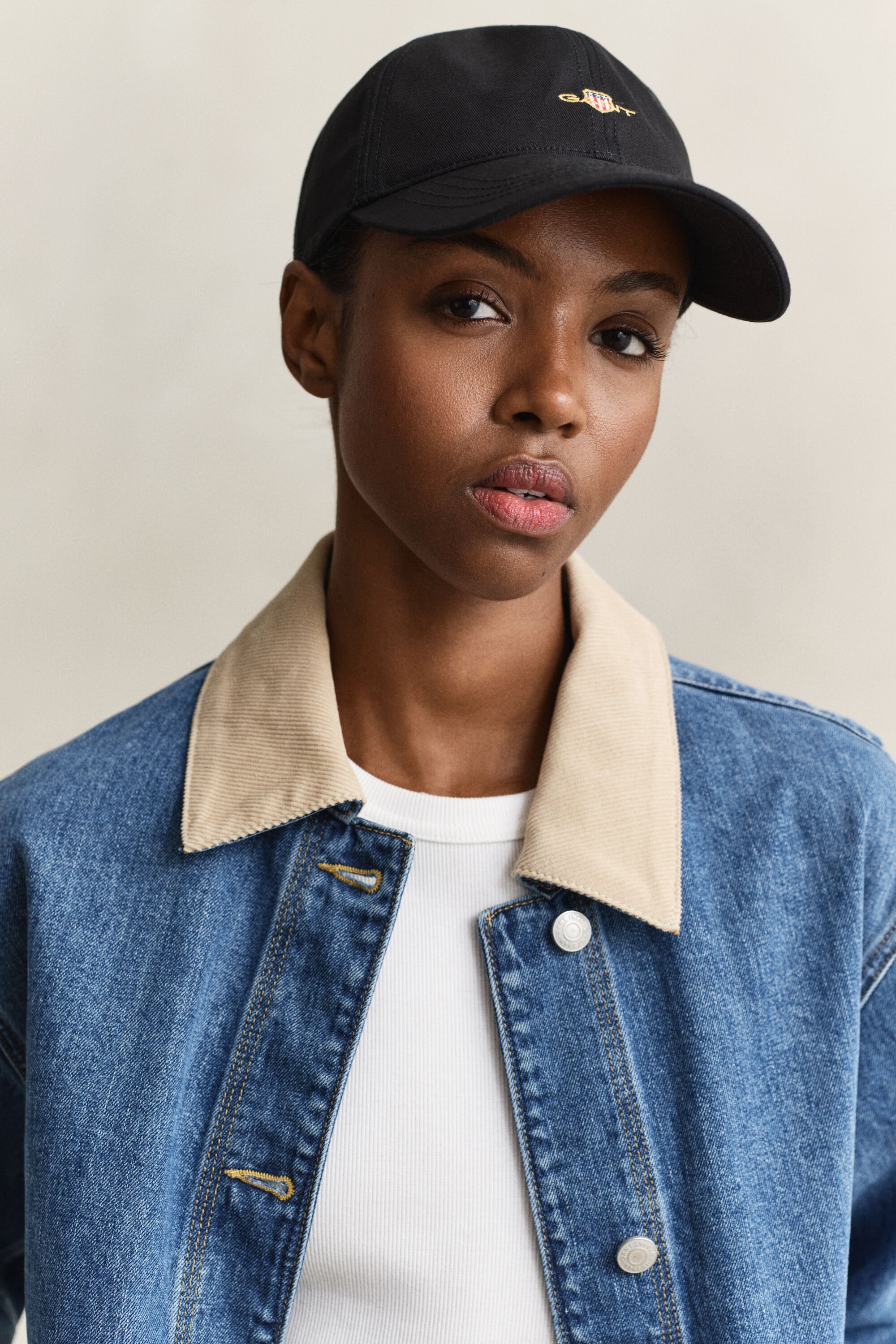 Casquette en sergé de coton Shield