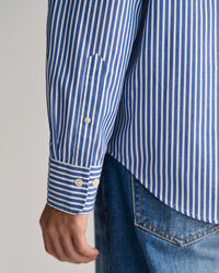 Chemise coupe d&eacute;contract&eacute;e en popeline Dragon Crest