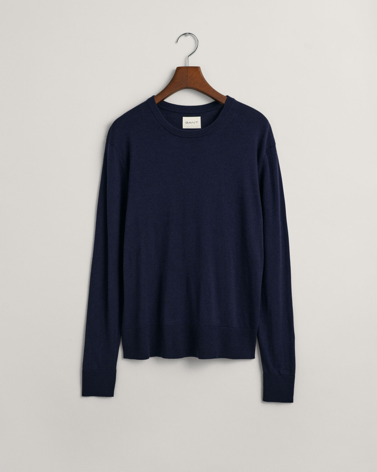 Pull ras du cou en maille fine