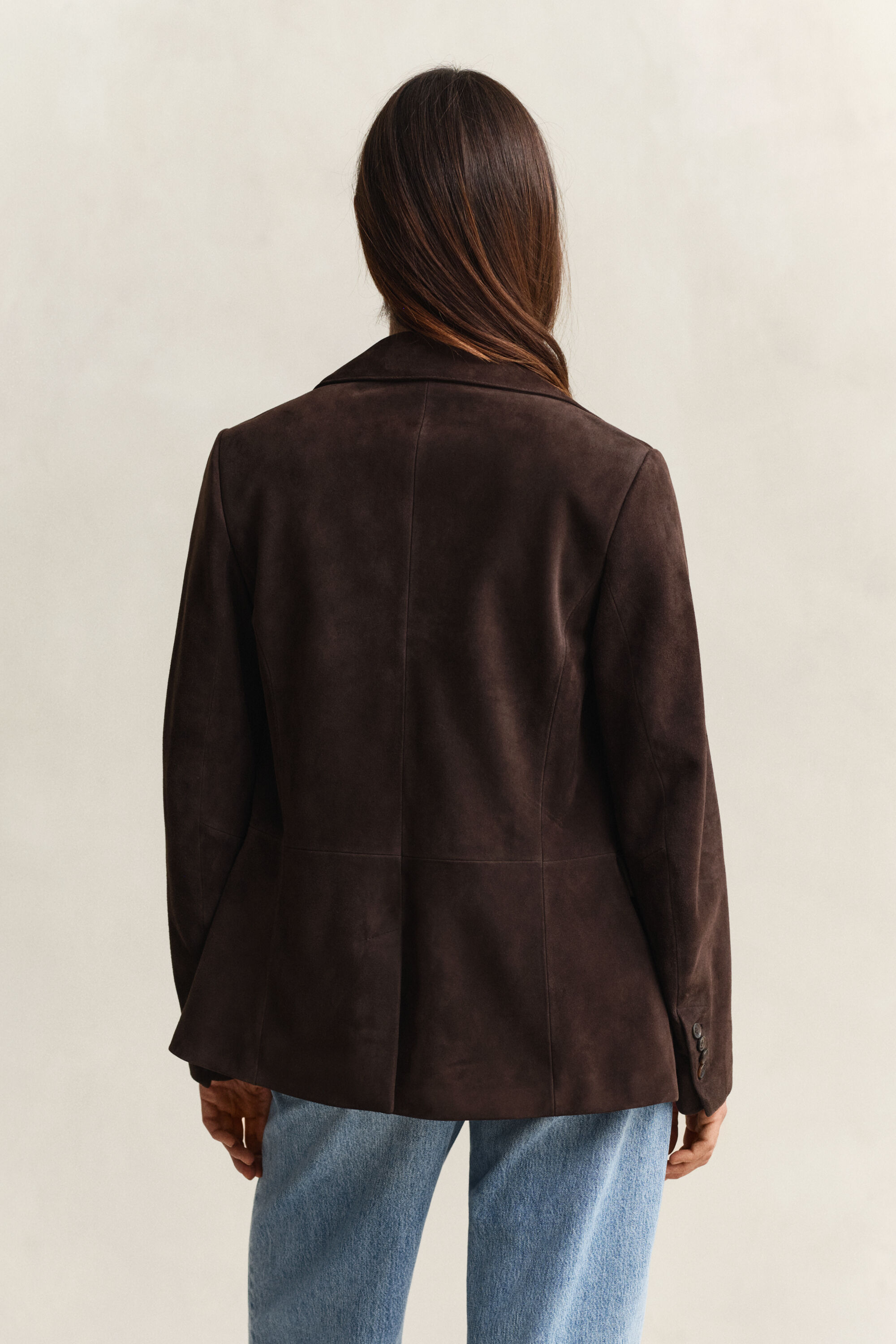 Veste blazer Club en daim