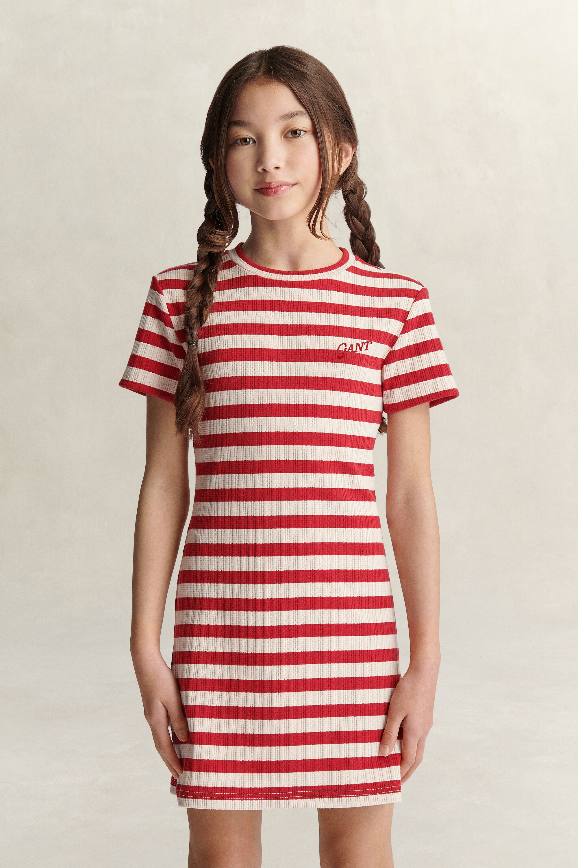 Robe à rayures Ado Fille