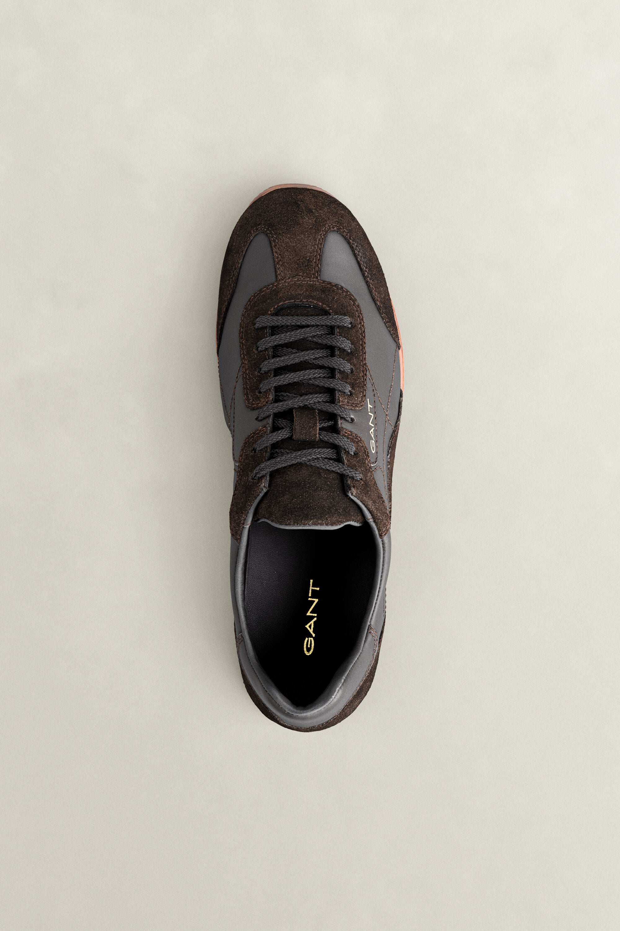 Baskets en cuir et daim Spearclub