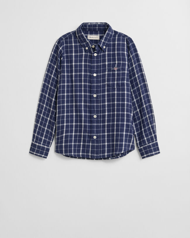 Chemise en flanelle à carreaux Enfant