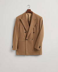 Veste blazer de costume ultra-ample en flanelle