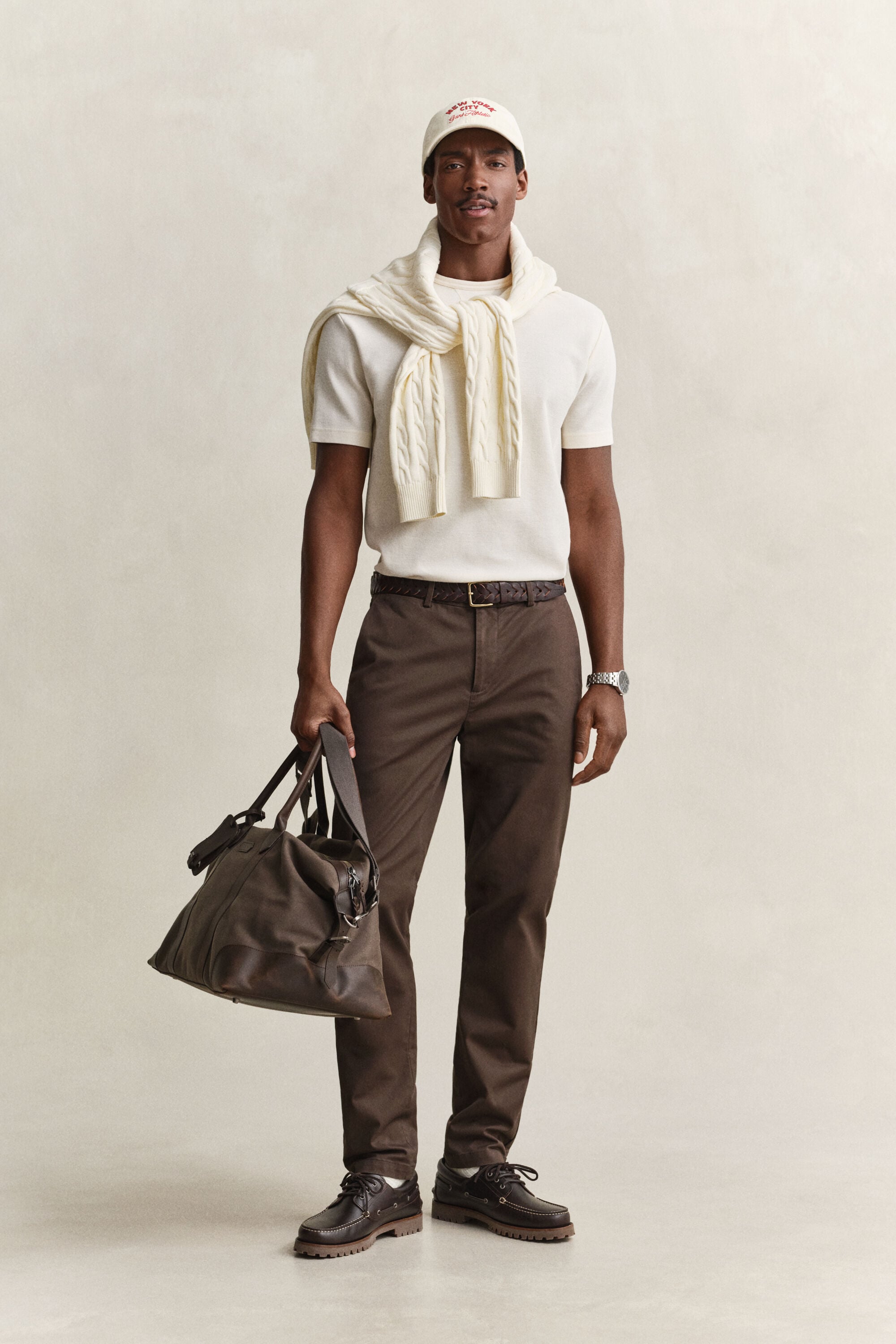 Pantalon chino élégant coupe slim