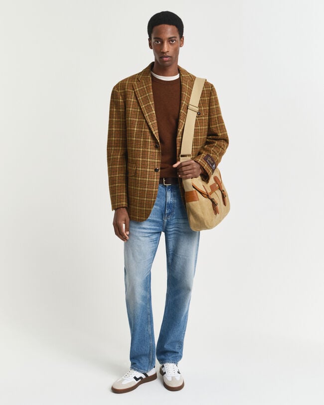 Pull col rond en laine d'agneau ultrafine