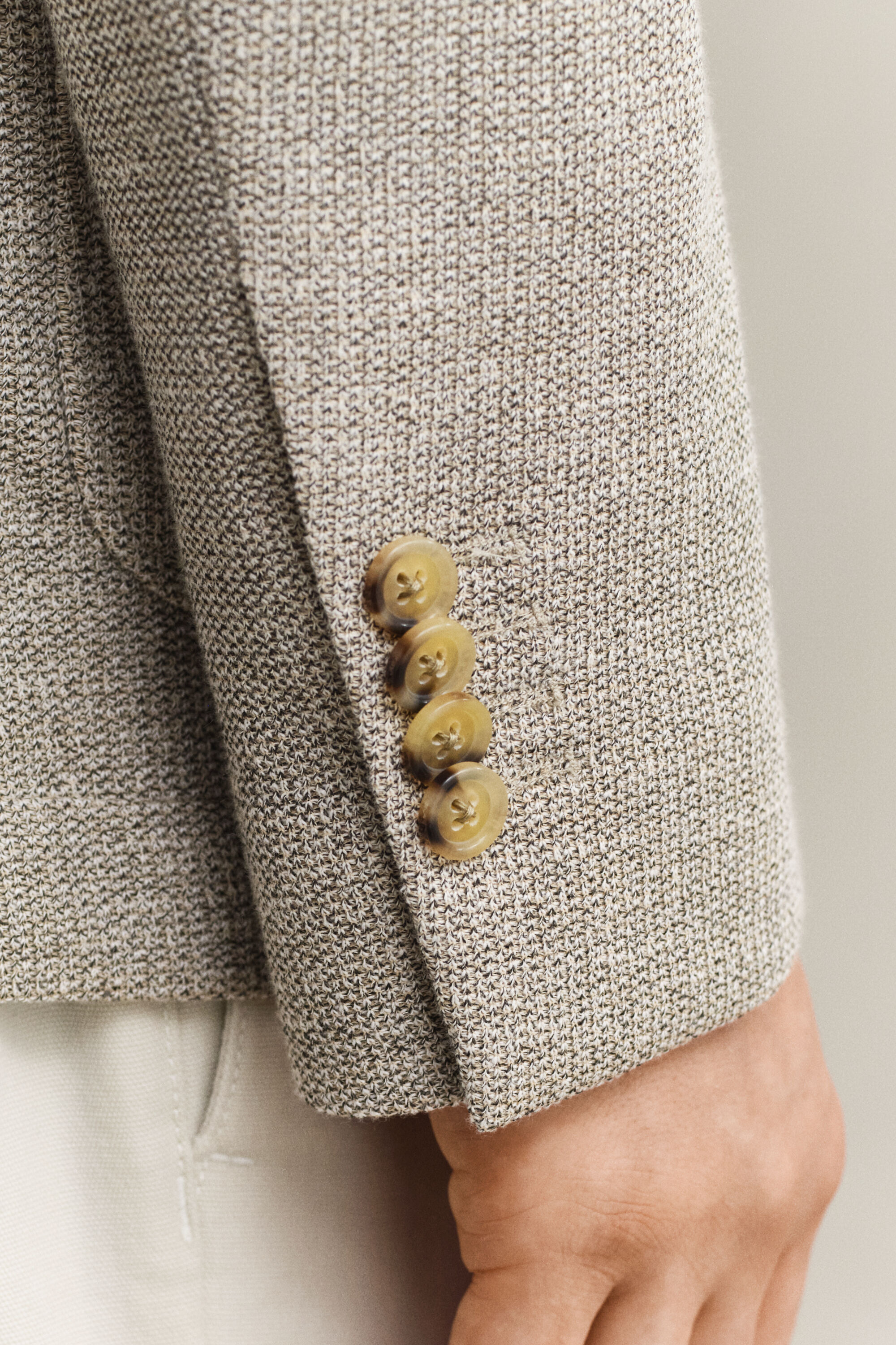 Veste blazer en maille de jersey