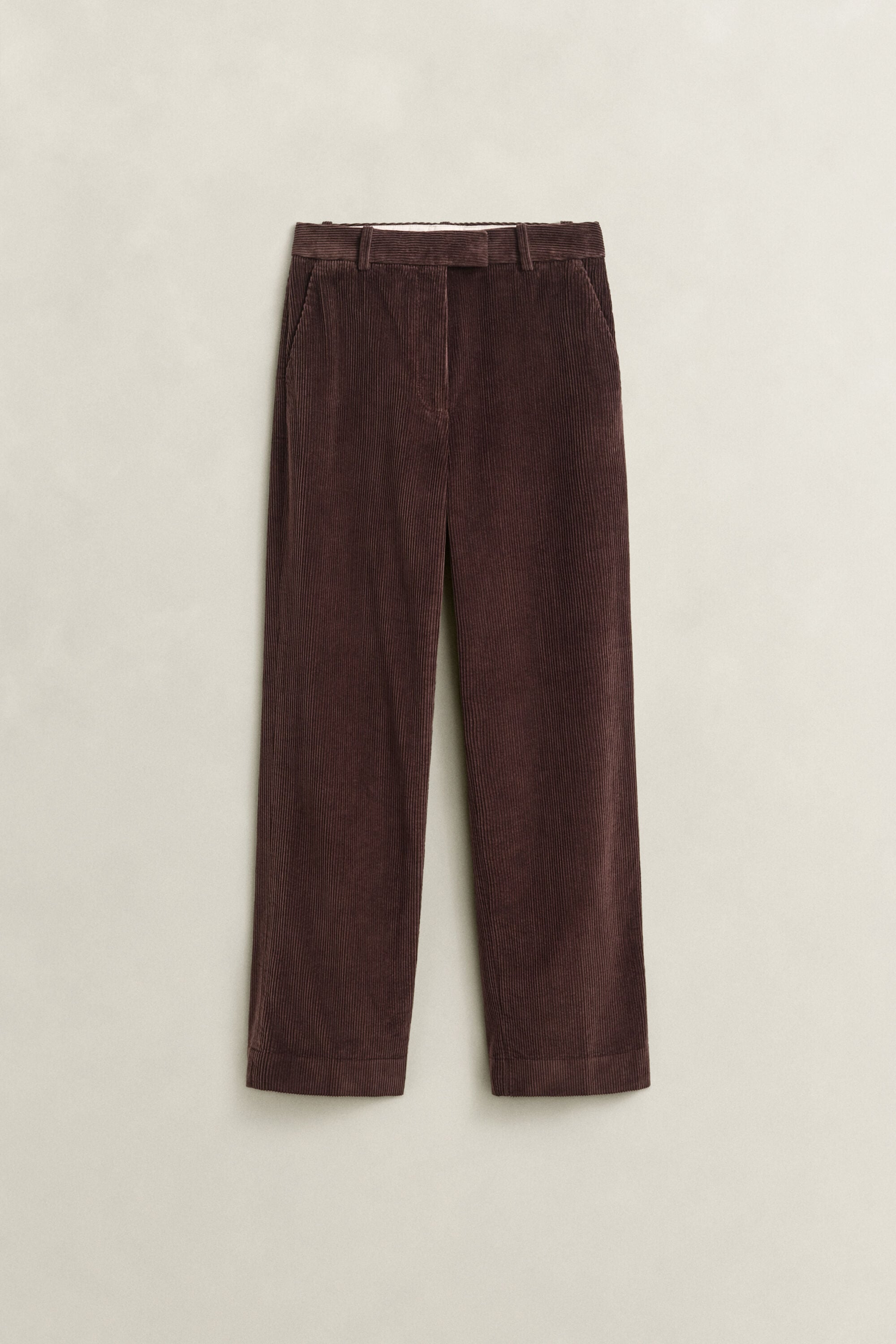 Pantalon habillé en velours côtelé