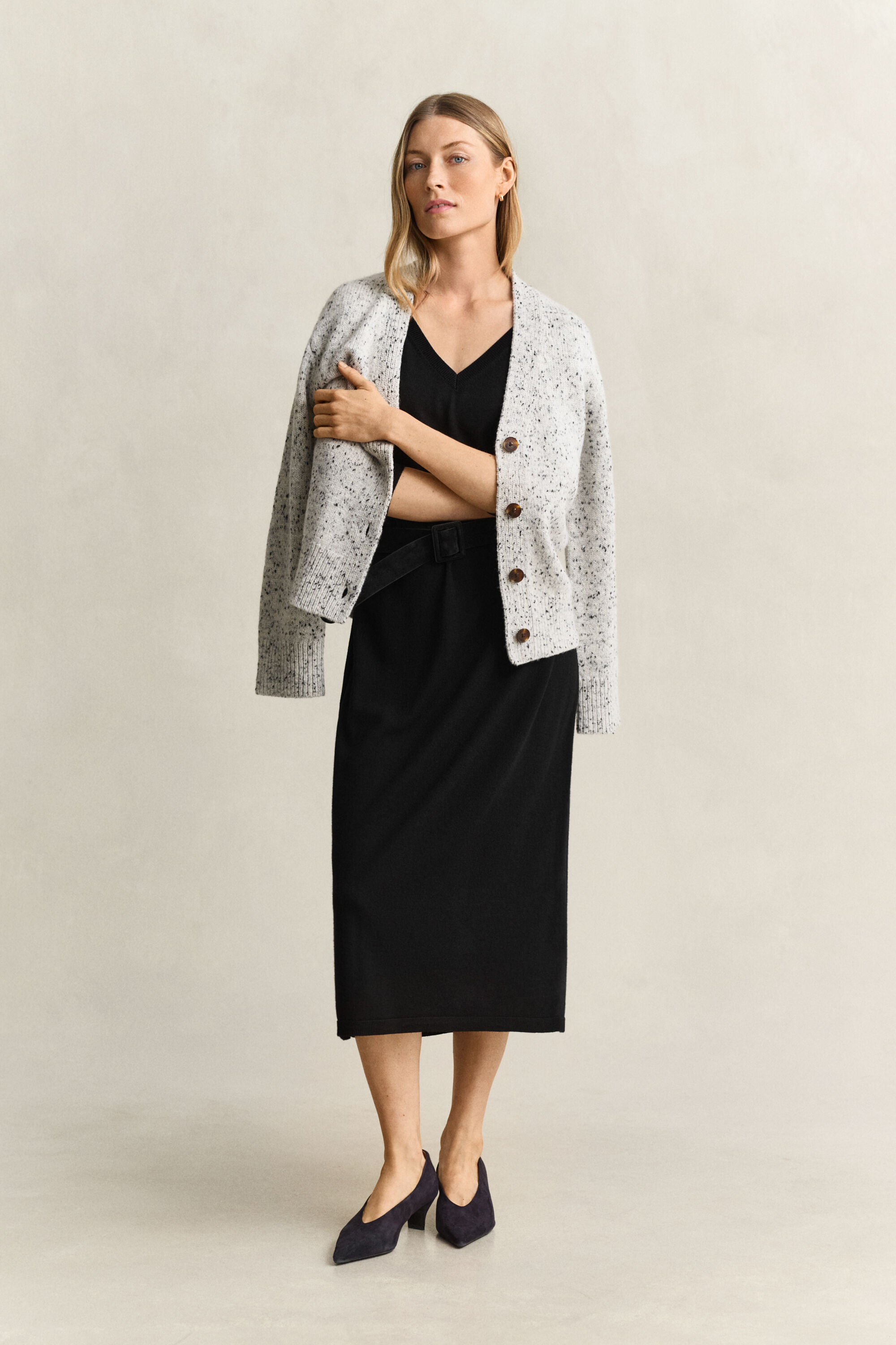 Robe en laine mérinos extra-fine