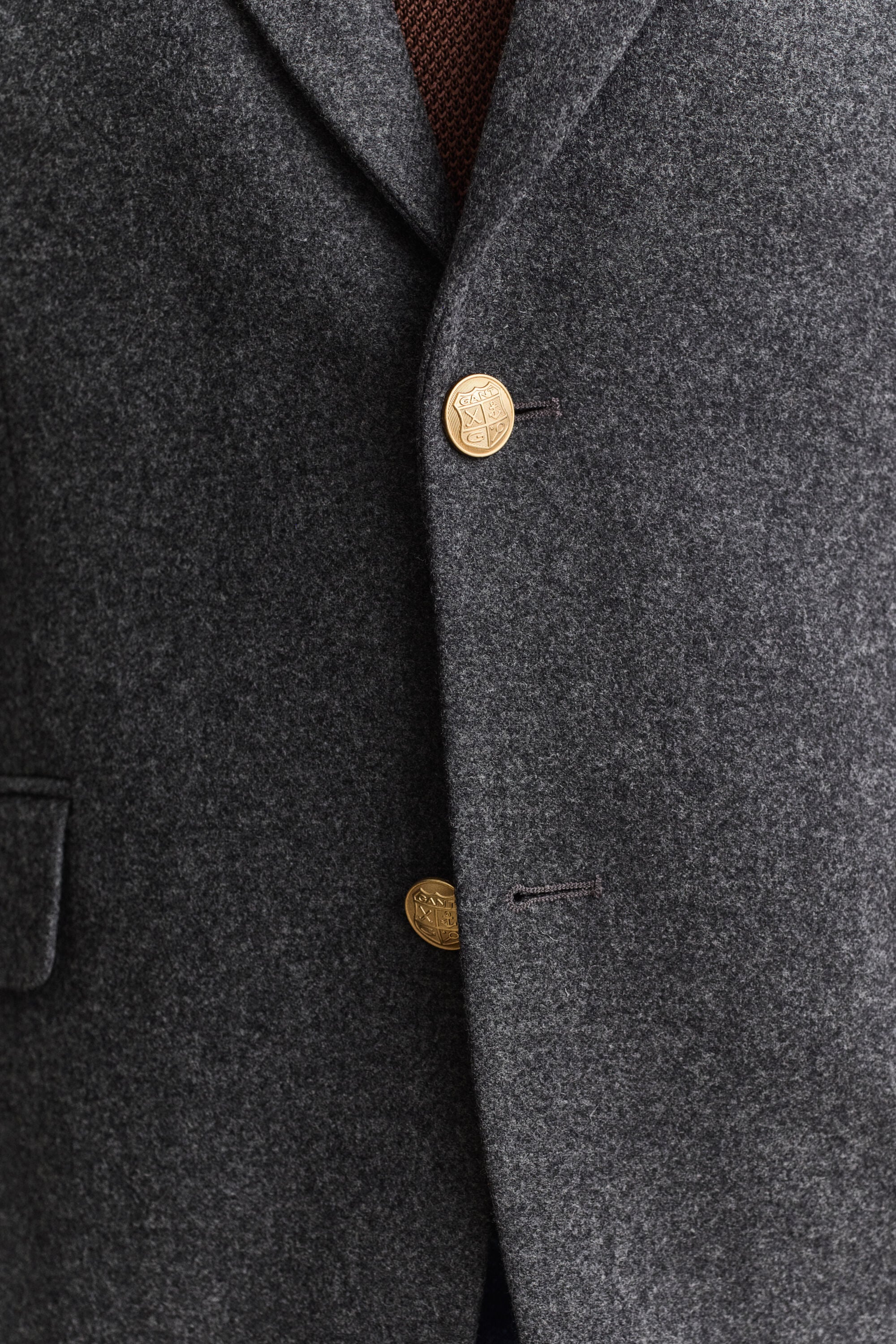 Veste blazer Club classique en flanelle