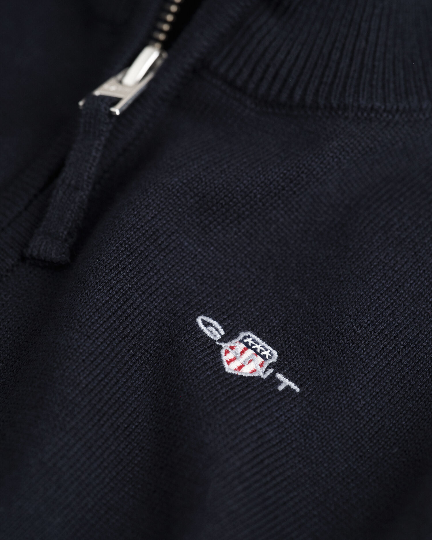 Cardigan zippé en coton Shield Enfant