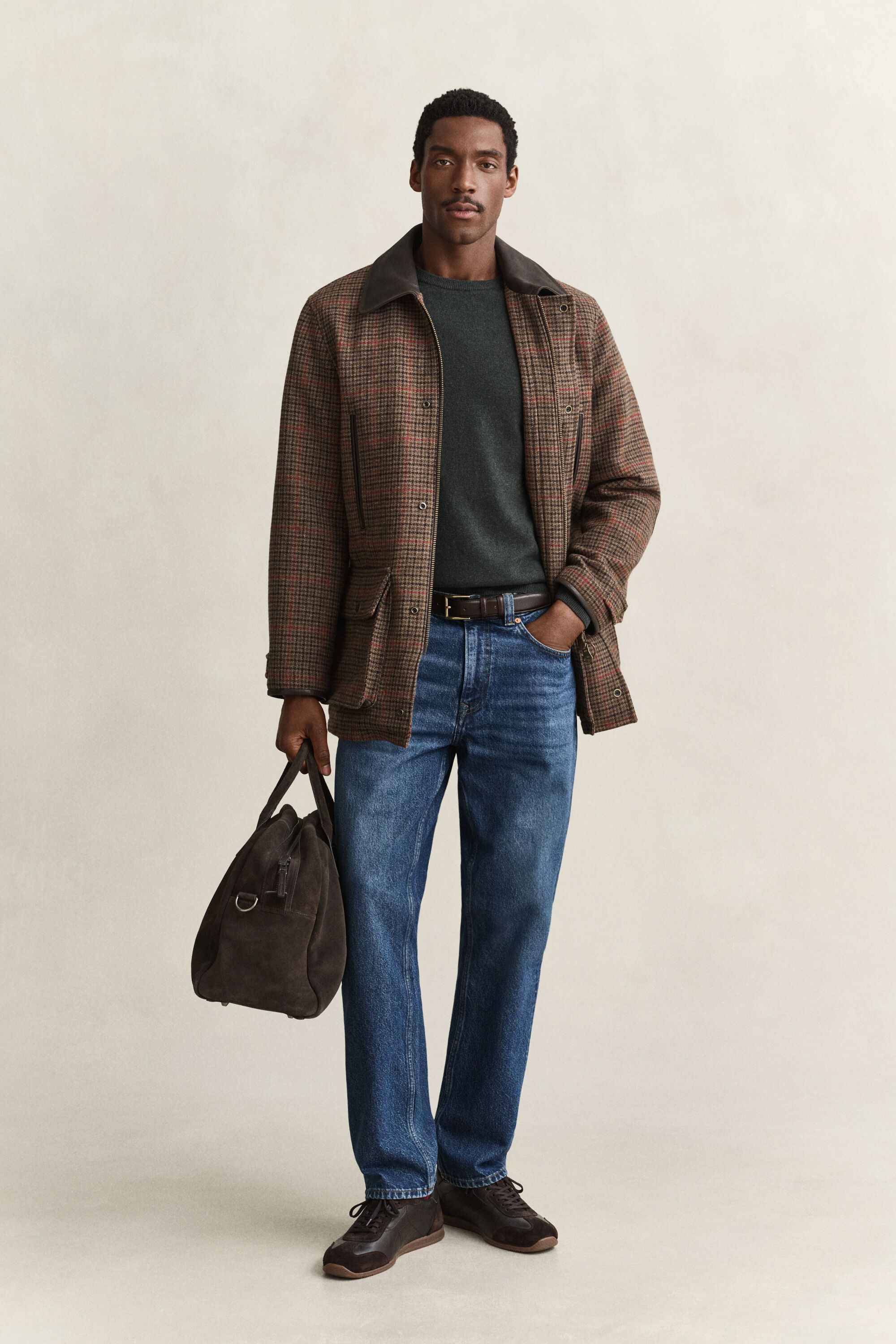Pull col rond en laine d’agneau