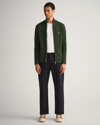 Pull zipp&eacute; c&ocirc;tel&eacute; Texture